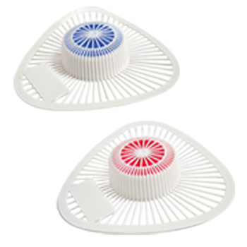 URINAL SCREEN W/3 OZ BLOCK