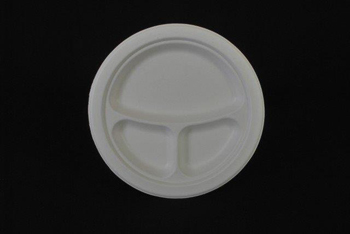 CHAMPWARE 9" PLATE - 3 COMPARTMENT