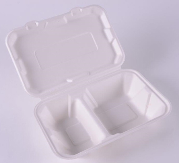 CHAMPWARE 2 COMPARTMENT HOAGIE HINGED LID