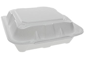 MEDIUM VENTED FOAM HINGED LID