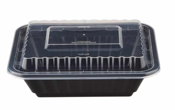 12 OZ. BLACK RECTANGLE CONTAINER