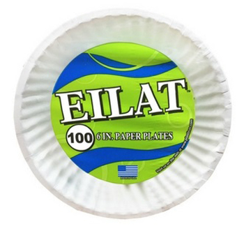 6" UNCOATED PAPER PLATES