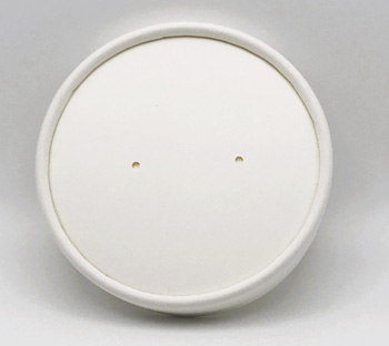 8 - 12 OZ WHITE FOOD CONTAINER LID