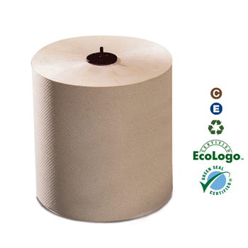 TORK UNIVERSAL HARDWOUND ROLL TOWEL BROWN